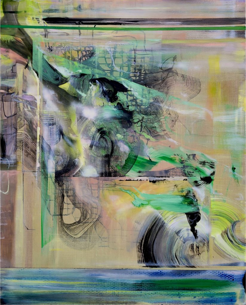 Images opening with green