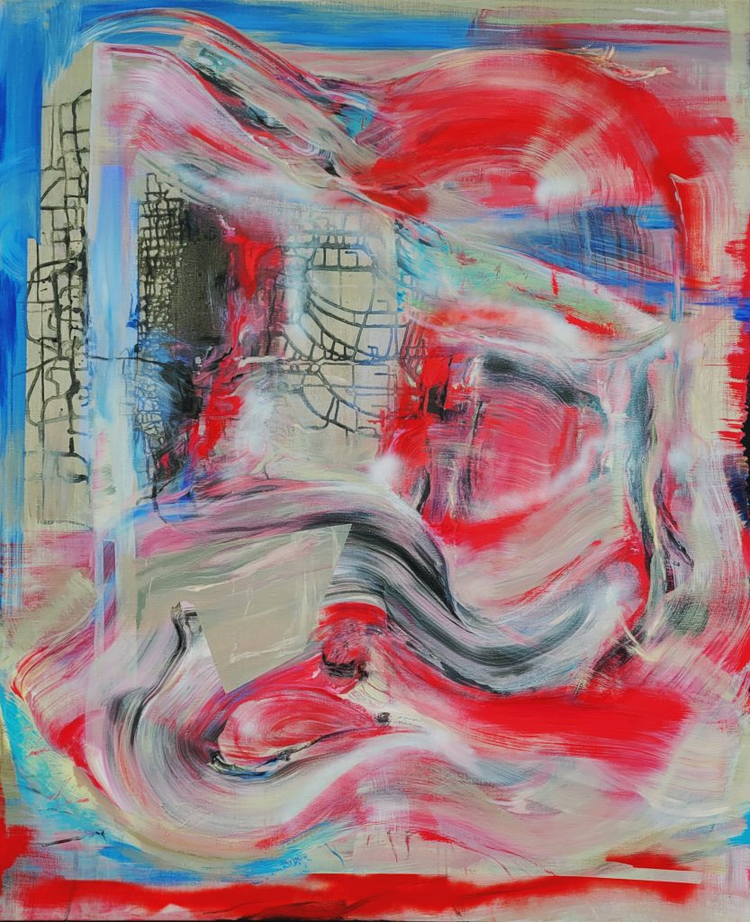 Images pinked open with blue